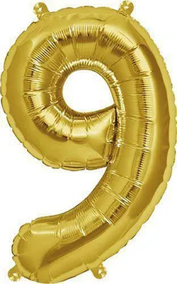 Image de Ballon de baudruche 9 or