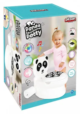 Obrázok produktu pre Vzdelávací nočník Panda biely/čierny