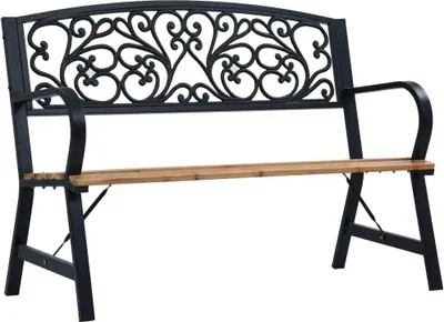 Image de Banc de jardin 120 cm Bois