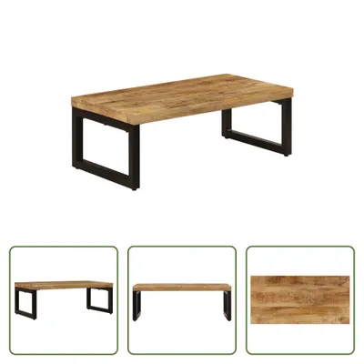 Obrázek produktu pro Konferenční stolek The Living Store 100x50x35 cm z mangového masivu a oceli