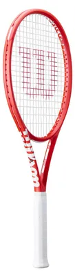Produktbild von Wilson CLASH 100UL V3 REVERSE Tennisschläger weiß/rot Griffgröße 1