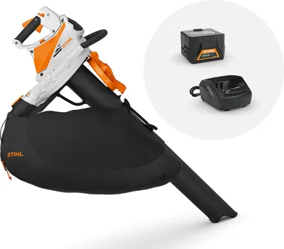 Produktbild von AKKU SAUGHÄCKSLER STIHL SHA 56 - AK-SYSTEM mit 1x AK20 akku und ladegerät, Laubbläser, Blasgeräte