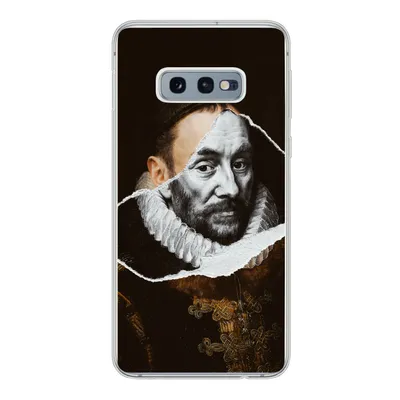 Produktbild von MuchoWow® Handyhülle Schutzhülle Hülle für Samsung Galaxy S10e Wilhelm von Oranien - Alte Meister - Adriaen Thomasz Silikon Softcase Handy Hülle - Handy