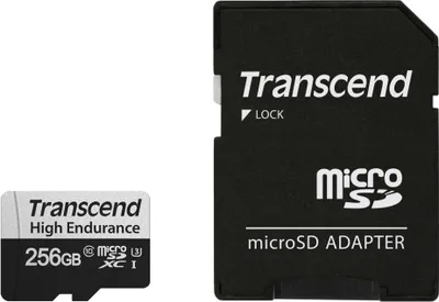 Obrázok produktu pre Transcend 350V - Pamäťová karta Flash (vrátane adaptéra SD)