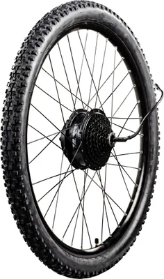 Produktbild von Zündapp Z808 Hinterrad mit 8-fach Kassette und Ananda Motor Laufrad hinten Komplettrad 27,5 Zoll