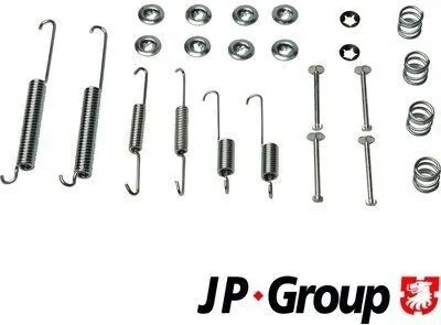 Produktbild von JP GROUP Zubehörsatz Bremsbacken 4164002210 Hinten passend für PEUGEOT 206 Schrägheck (2A/C)