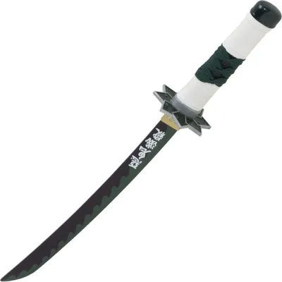 Produktbild von Mini Katana Demon Slayer Sanemi mit Ständer