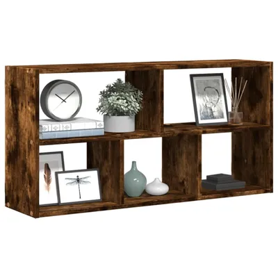 Produktbild von Wandregal, Wandboard für Wohnzimmer, Räuchereiche 100x25x50 cm Holzwerkstoff - Hängeregal CC31222