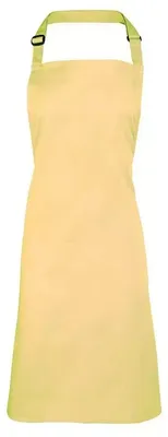Produktbild von Premier - Herren/Damen Unisex Latzschürze "Colors Collection" LT6019 (Einheitsgröße) (Zitrone)