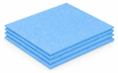 Produktbild von 5er Set Schwammtücher Blau- Spültücher extrem saugstark - Putztücher - Wischtücher Allzweck Reinigungstuch - Schwammtuch für Küche Haushalt - Abwaschtuch - wiederverwendbare Küchentücher