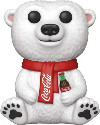 Produktbild von Coca-Cola POP! Icons Vinyl Figur Polar Bear(DGLT) 9 cm