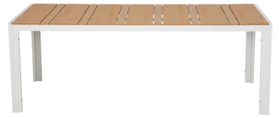 Produktbild von Noah Gartentisch 205x90 cm Teak-Nachbildung.