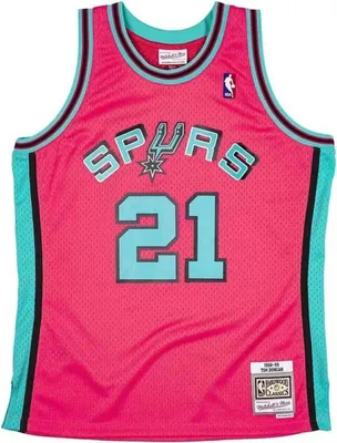 Zdjęcie produktu dla Koszulka Mitchell & Ness SMJYCP19304-SASPINK98TDU dla Męskie