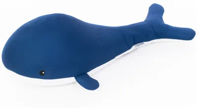 Image de Tissu Westmann Baleine flottante bleu 50x104x30 cm