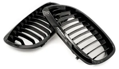 Immagine prodotto di Griglia del radiatore BMW 3 E46 FL coupé semplice, nera lucida