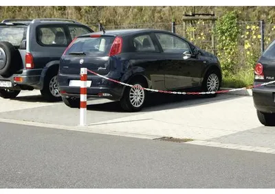 Produktbild von Schake Absperrkette Kunststoff 6 mm rot-weiß 25 m