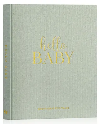 Produktbild von Geburtsbuch mit Platz für 5 Jahre Erinnerungen - Babyalbum - Baby Fotoalbum - Persönliches Scrapbook - Geschlechtsneutral - Niedliche Tierillustrationen - Babyalbum