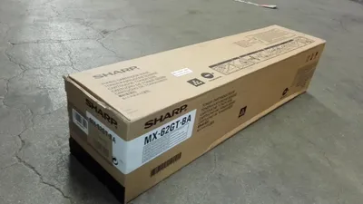 Image de Sharp MX62GTBA - Noir - Original - Cartouche de toner - pour Sharp MX-6240N, MX-6500N, MX-7040N, MX-7500N (MX62GTBA)