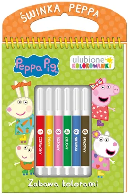 Immagine prodotto di Peppa Pig Ulubione Kolorowanki 3 - Zabawa Kolorami
