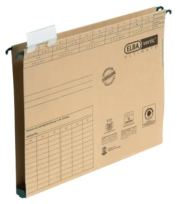Image de Elba 100552068 Classeur suspendu vertic® ULTIMATE® - A4, 240 g/qm, fond plastique 20 mm