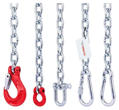 Produktbild von Befestigungsset 150 cm für Hängematten, Hängesessel und Boxsäcke mit 6 mm Stahlkette und 8 mm Schäkel