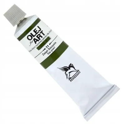 Produktbild von Renesans Ölfarben für Kunst, 60ml, Grün, NR71