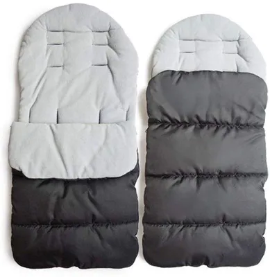 Productafbeelding van Universele Gevoerde Baby Voetenzak voor Kinderwagens