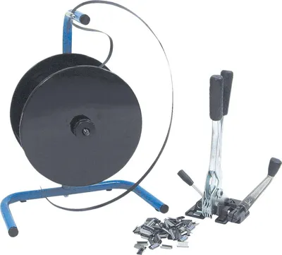 Immagine prodotto di Banholzer&Wenz PP set reggetta dispenser 1pc 16mm-500m reggetta 2000 sigilli (17514)