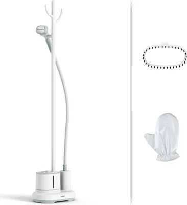 Zdjęcie produktu dla Tefal Origin Home IT3274, Parowiec do ubrań z podpórką, 1,4 l, 0,75 min, Jasnozielony, Biały, Obrotowy, 0,58 h
