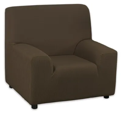 Produktbild von Martina Home Emilia Elastischer Sofabezug für 1-Sitzer, Braun, von 70 bis 110 cm