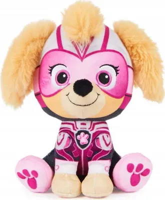 Produktbild von PAW Patrol GUND - Der Mighty Kinofilm Chase, 17cm - original Plüschtier zum Kinofilm 2023, ideal zum Nachspielen der Kinoabenteuer und als Lieblingskuscheltier, Spielzeug für Kinder ab 1 Jahr, Spielzeug-Hund, 3 Jahr(e)