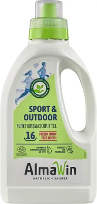 Produktbild von ALMAWIN Sport + Outdoor Flüssigwaschmittel 750 ml für ca. 16 Waschgänge
