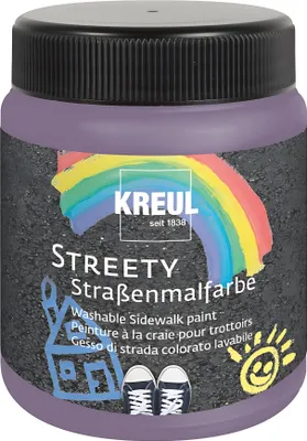 Produktbild von KREUL Streety Straßenmalfarbe Luftballonlila 200 ml