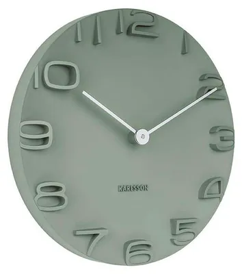 Obrázok produktu pre Karlsson KA5311GR, Múr, Quartzové hodiny, Kolo, Zelená, AA, 42 cm