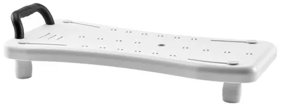 Image de Banc de transfert pour baignoire avec poignée, siège de douche et de baignoire 150 kg, banc de baignoire portable pour baignoires de 41 cm à 62 cm de large, planche de bain avec pieds antidérapants réglables pour adultes, seniors, personnes âgées et personnes à mobilité réduite