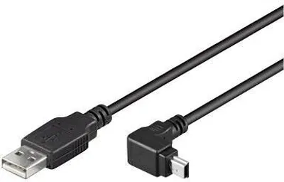 Zdjęcie produktu dla Microconnect USBAMB52A, 1,8 m, USB A, Mini-USB B, USB 2.0, Czarny
