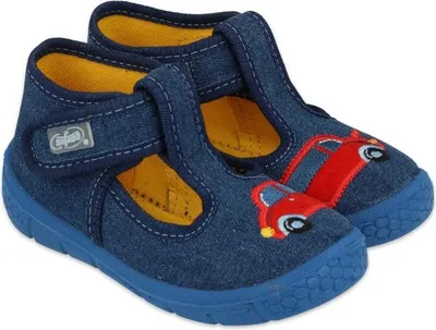 Produktbild von BEFADO Jungen Sandalen ultraleicht Flexible mit Auto, Klettverschluss, Blau 19