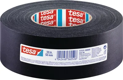 Produktbild von tesa Gewebeband 57231-00000 50mmx50m schwarz