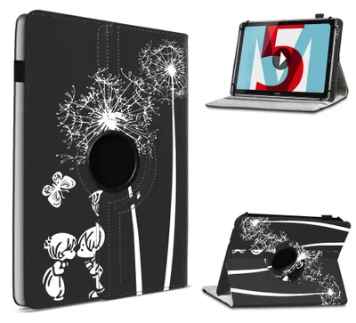 Produktbild von Für Doogee Tab G5 Hülle 10,1 Zoll 360° Drehbar Case Tasche Cover Schutzhülle