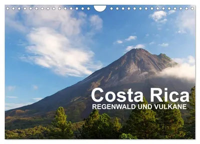 Produktbild von Costa Rica - Regenwald und Vulkane (Wandkalender 2026 DIN A4 quer), CALVENDO Monatskalender