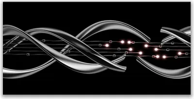 Imagen del producto de Panel protector de vidrio para cocina, 120x60 cm, con diseño abstracto