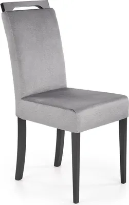 Obrázok produktu pre Halmar Jedálenská stolička Clarion 2 - čierna / svetlosivá