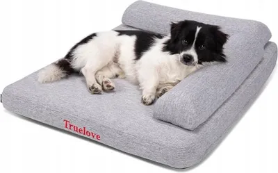 Immagine prodotto di Letto per cani Truelove, divano, grigio chiaro, M