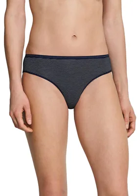 Produktbild von Schiesser Damen 2 er Pack Tai Gr. 38  nachtblau