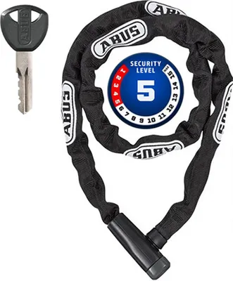 Zdjęcie produktu dla Abus Steel-O-Chain 5805K/110 Black Zamek-Łańcuch
