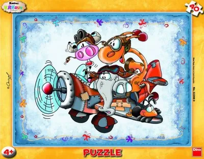 Obrázek produktu pro Krkouni - rámové puzzle 40 dílků