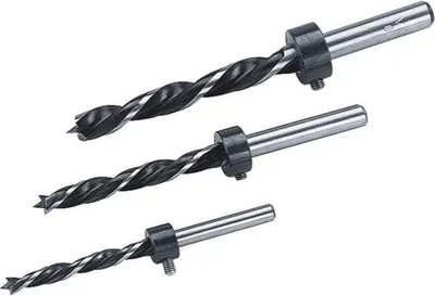 Obrázek produktu pro 3dílná sada vrtáků do dřeva: 6 mm, 8 mm, 10 mm válcová stopka