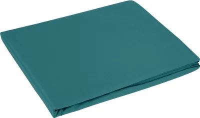 Produktbild von Spannbetttuch DINA mit Gummizug türkis 100x200 25cm