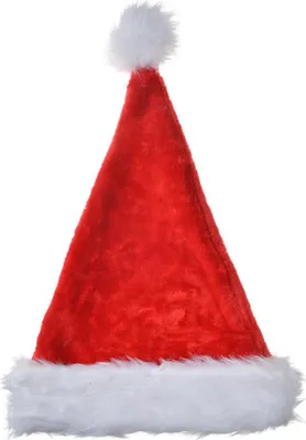 Zdjęcie produktu dla Clayre & Eef Dekoracja świąteczna Czapka świąteczna ø 20x48 cm Czerwona Syntetyczna