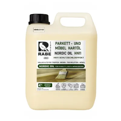 Produktbild von RABE 5Liter. Naturholz Effekt Holzöl Parkettöl Möbelöl KEIN ANFEUERN Fußboden Öl Rohholz